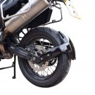 BMW F700GS (13-17) Rear Spray Guard Hugger Alternative Gloss Black 085400B