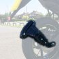 Kawasaki Versys 650 (06+) Rear Spray Guard Hugger Alternative: Gloss Black 085300B