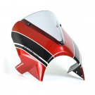 Triumph Speed Twin (19+) Fly Screen Korosi Red and Storm Grey 26000R