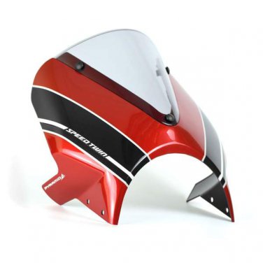 Triumph Speed Twin 1200 (19+) Fly Screen Korosi Red and Storm Grey 26000R