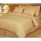 1000TC Egyptian Cotton Gold Stripe Twin XL Fitted Sheet