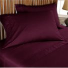 1000TC Egyptian Cotton Wine Twin XL Fitted Sheet