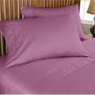 1000TC Egyptian Cotton Lavender Twin  Fitted Sheet And Duvet Cover Set 4pc
