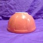 Peach ceramic bowl