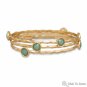 Set of 3 Mint Green Fashion Bangle Bracelets