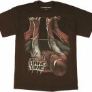 Marvel Mens Graphic Tee Spiderman Downside Up Hang Time T-shirt Size XL