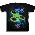 Boys Graphic Tee Spinners in Galaxy Youth Softspun T-shirt Size XL