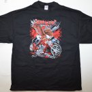 New Men's Motorcycle T-shirt Size XL "Dixie Pride Freedom To Ride"