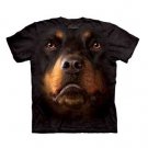 The Mountain Graphic Tee Rottweiler Face T-Shirt Size M