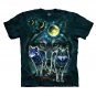 The Mountain Graphic Tee Northstar Wolves Adult T-shirt Size L