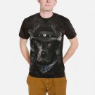 The Mountain Graphic Tee Cowboy Lab Adult T-shirt Size 2XL