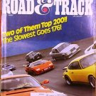1987 R&T CHRYSLER LEBARON FORD FIESTA BMW 735i HONDA CRX 1937 BUGATTI 57G