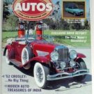 SIA 1952 CROSLEY 1954 DUESENBERG 1954 MERCURY SUN VALLE