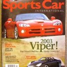 2003 VIPER SRT-10 50th ANNIVERSARY CORVETTE SAAB 9-3 AUDI RS6 RUF 3600S PORSCHE