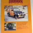 SIA 1939 FORD WOODY WAGON 1948 JAGUAR DROPHEAD 1965 RAMBLER 327 JAGUAR CUSTOM
