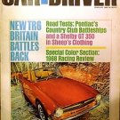 FEB 1969 CAR & DRIVER PONTIAC GRAND PRIX TRIUMPH TR6 SHELBY GT 350
