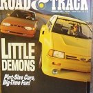 1991 R&T Nissan NX 2000 Honda CRX Si VW GTI 16V Opel Calibra 2.0i 16V Saab Turbo
