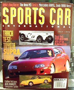 1993 TOYOTA SUPRA TURBO BMW M3 MERCEDES-BENZ 600SL SAAB 9000 AERO 1939 M-B W154