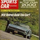 SportsCar Graphic SAAB SONETT V-4  MOTORING IN 2000 AD