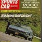 SportsCar Graphic SAAB SONETT V-4  MOTORING IN 2000 AD