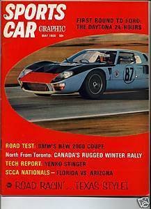 SCG May 1966 BMW 2000 COUPE FORD GT40 YANKO STINGER