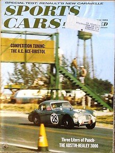 1959 August SCI BMW 600 SINGER II AUSTIN-HEALEY 3000 NSU PRINZ RENAULT CARAVELLE