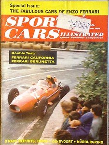 1959 Sep SCI 1959 FERRARI 250 FIAT ABARTH  BIALBERO PORSCHE 1600 CARRERA