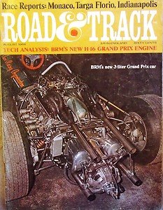 R&T 1966 AVANTI II VOLVO 1800S 1966 BRM GP Car NEMBO II