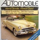 1949-52 CHEVROLET 1956-66 FERRARI 1933 CADILLAC V-16 1965-68 PLYMOUTH FURY