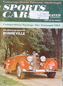 1959 DEVIN SS TRIUMPH TR-3 CHEVROLET BEL AIR DAF ASTON MARTON FIAT MULTIPLA