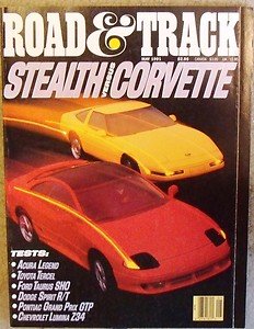 1991R&T Chevrolet Lumina Z34 Dodge Spirit R/T Ford Taurus SHO Pontiac Grand Prix