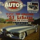 SIA 1962 THUNDERBIRD 1929 PLYMOUTH 1951 GM LeSabre