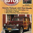 SIA 1947 FORD V-8 1956 NASH RAMBLER 1951 WHIZZER 1935 CADILLAC V-12 1931 BUICK