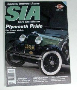 SIA 1954 HUDSON HORNET 1938 WILLYS PICKUP TRUCK SUNBEAM ALPINE AMC JAVELIN