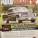 AUTO RESTORER 1953 BUICK ROADMASTER MG T SERIES RESTORATION     02/12