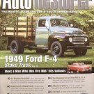 AUTO RESTORER 1949 FORD F-4 STAKE TRUCK MG-T RESTO PLYMOUTH VALIANT  12/11