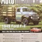 AUTO RESTORER 1949 FORD F-4 STAKE TRUCK MG-T RESTO PLYMOUTH VALIANT  12/11