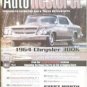 AUTO RESTORER 1964 CHRYSLER 300K 1931 MODEL A  06/11