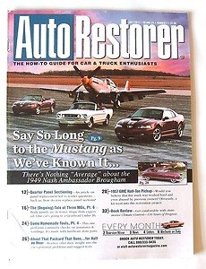 AUTO RESTORER 1957 GMC Half-Ton Pickup 1949 Nash Ambassador Brougham MG T Resto