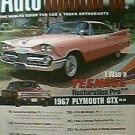 AUTO RESTORER 1967 PLYMOUTH GTX 1976 MG  1970 PLYMOUTH ROADRUNNER  03/10