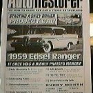 AUTO RESTORER- 1959 EDSEL RANGER          05/04