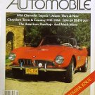 1958 IMPALA 1984 AVANTI 1956-59 BMW 507 1940 MERCURY