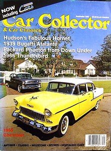 HUDSON HORNET 1939 BUGATTI ATALANTE 1955 CHEV BEL AIR 1966 T-BIRD 1926 PACKARD
