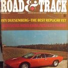 1971 FEB R&T 1971 DUESENBERG 2-LITER CAPRI VW 411 PEUGEOT 304 OPEL RALLYE 1900