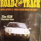 R&T APR 1978 PORSCHE 928 & 911SC CHEVROLET MALIBU & CORVETTE 1933 J4 MG MIDGET