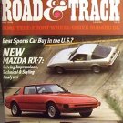 R&T MAY 1978 MAZDA RX-7 BMW 733i JAGUAR XJ12L MERCEDES-BENZ 450SEL BUICK OPEL