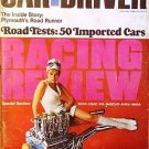 JAN 1968 CAR & DRIVER PLYMOUTH ROAD RUNNER ALFA ROMEO A-H SPRITE BMW LOTUS SAAB