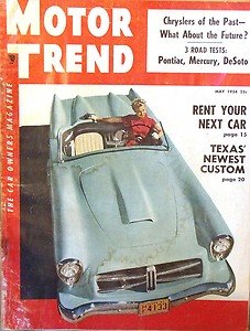 1954 PONTIAC STAR CHIEF MERCURY MONTEREY DESOTO V9 TRIUMPH TR2 BORGWARD NASH MET