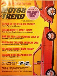 1974 TORINO MATADOR CHEVELLE MALIBU CUTLASS BUICK REGAL VEGA PINTO GREMLIN COLT