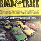 1975 R&T TRIUMPH TR-7 TOYOTA SR-5 PICKUP JAGUAR XJS RENAULT 23 HONDA CIVIC RS